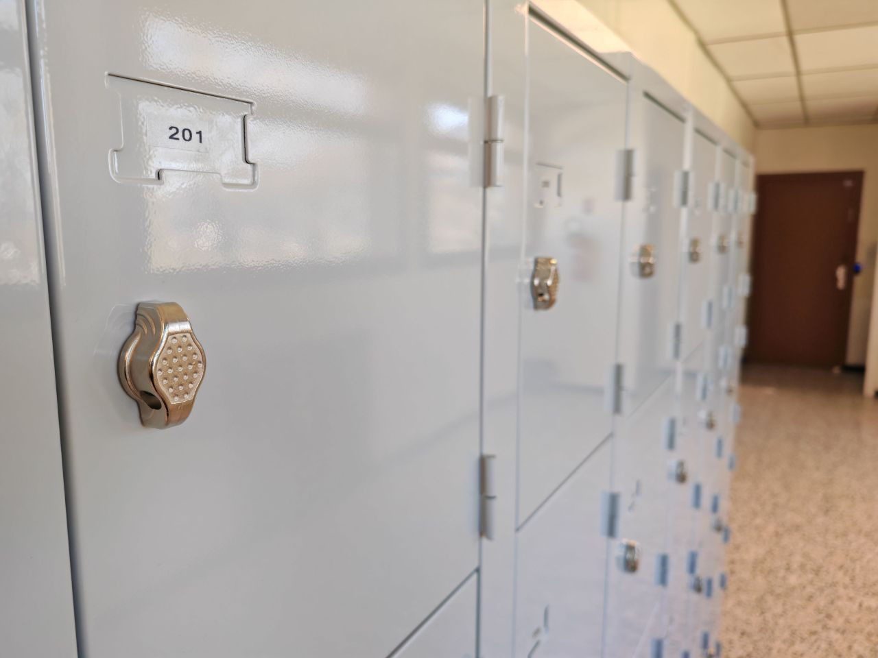 Nouveaux casiers à la disposition des élèves