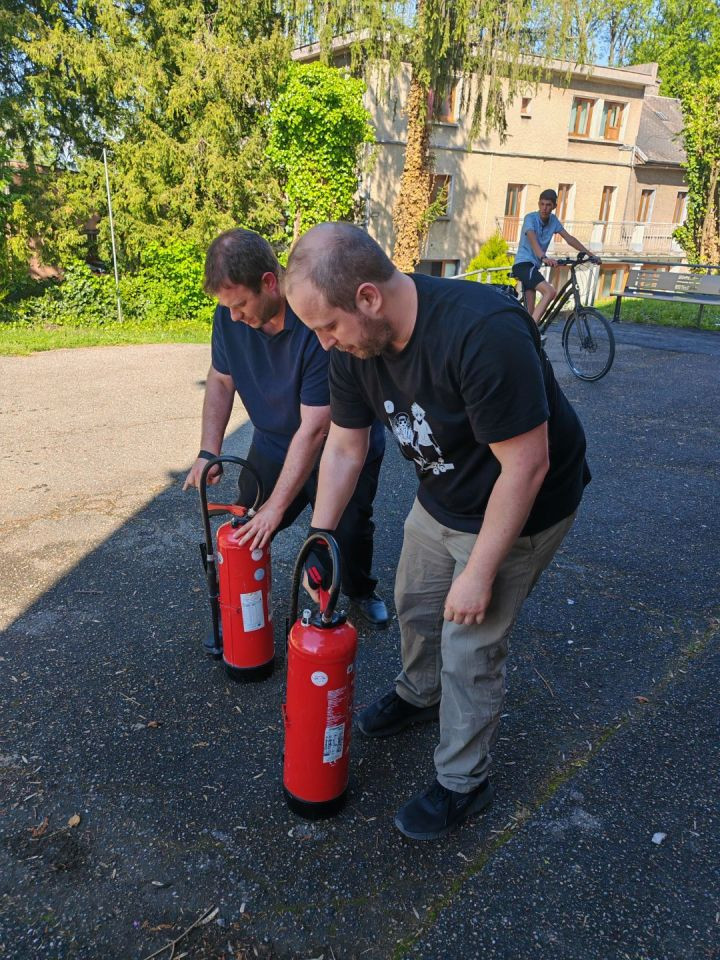 Formation incendie pour les professeurs